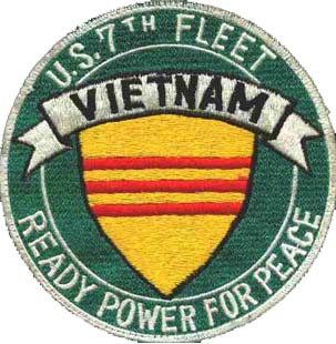 7th Fleet VN patch courtesy of Kenneth Pounders